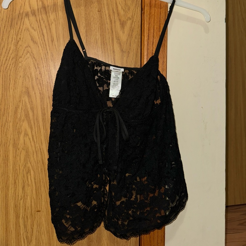 GARAGE LACE TOP